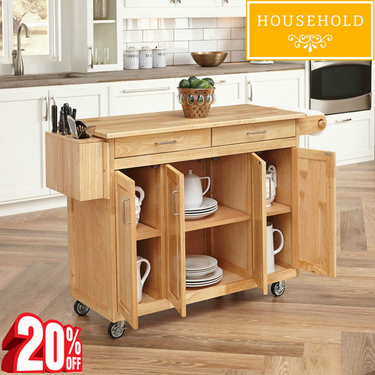 Collins Kitchen Cart Moveable