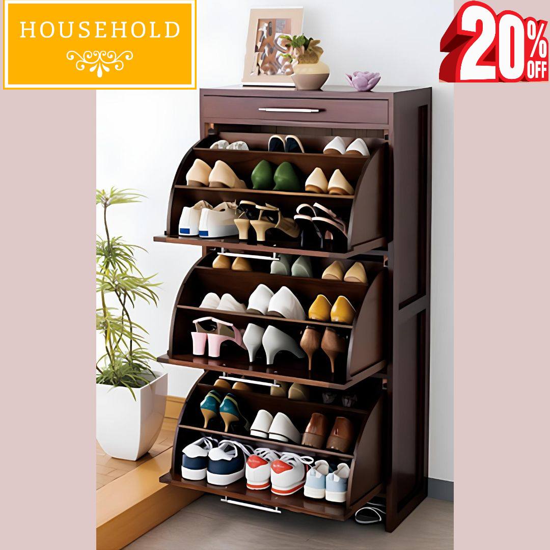 Curve Shoe Cabinet